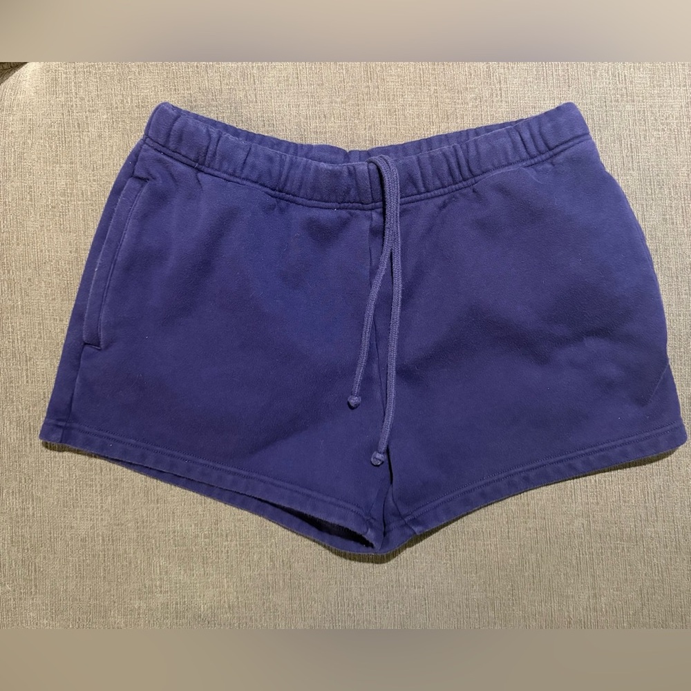 Skims Women's Fleece Concord Purple Shorts Medium M